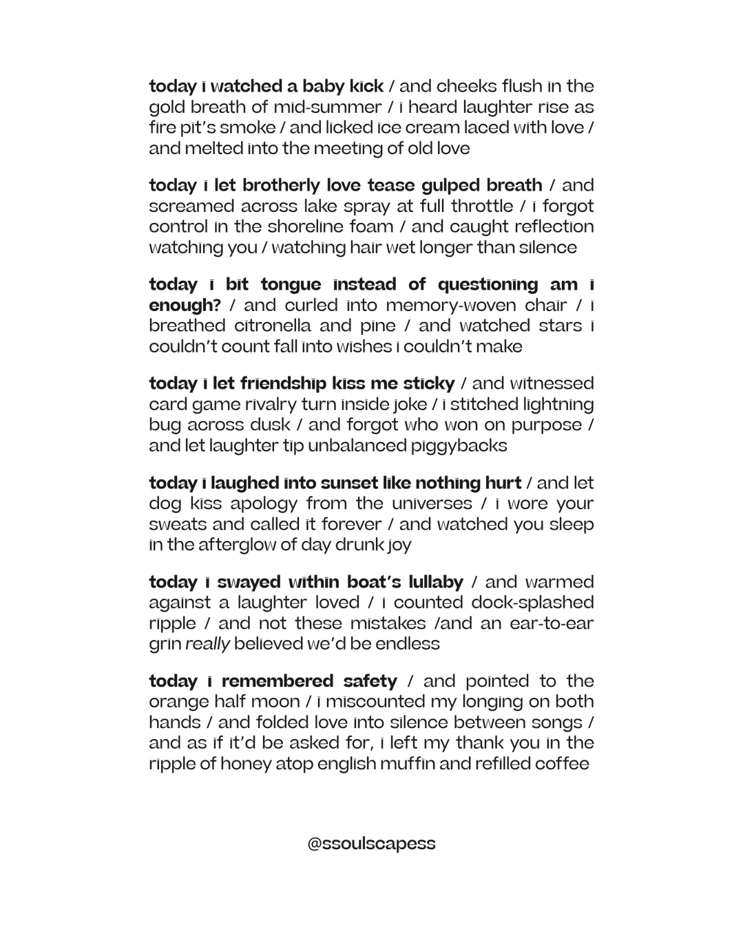 If Yesterday Was - Poem by LJ Moon via soulscapes Poem by LJ Moon via soulscapes: If Yesterday Was